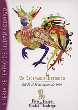 Cartel de la II Feria de Teatro de Ciudad Rodrigo